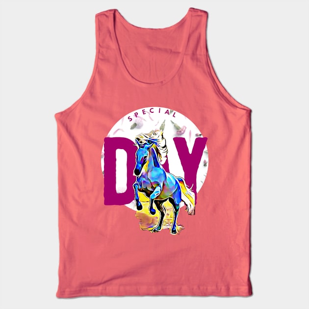 Special Day (cool horse) Tank Top by PersianFMts